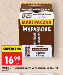 Biedronka Wypasione Mleko UHT czekoladowe oferta