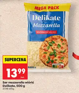 Biedronka Delikate Mozzarella wiórki oferta