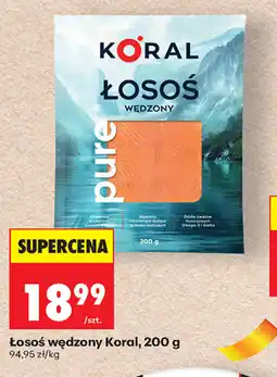 Biedronka Koral Losoś wędzony oferta
