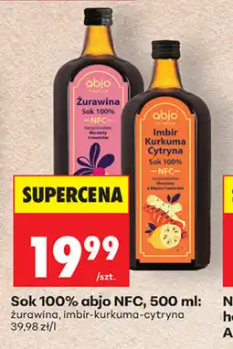 Biedronka Objo Sok 100% NFC oferta