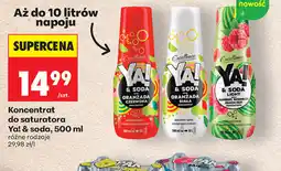 Biedronka Ya! & soda koncentrat do saturatora oferta