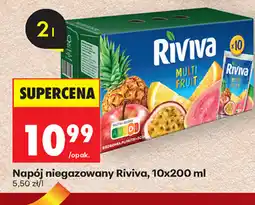 Biedronka Napój niegazowany Riviva oferta