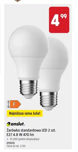Jula Żarówka Anslut oferta