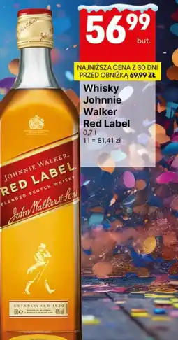 Delikatesy Centrum Whisky Johnnie Walker oferta