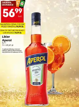 Delikatesy Centrum Likier Aperol oferta