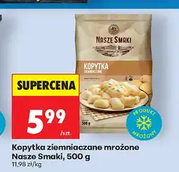 Biedronka Kopytka Nasze Smaki oferta