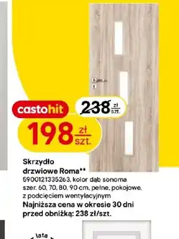 Castorama Skrzydło drzwiowe oferta