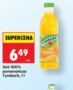 Biedronka Tymbark Sok 100% pomarańcza oferta