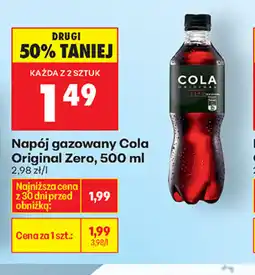 Biedronka Napój gazowany Cola Original Zero oferta