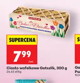 Biedronka Gotszlik Ciasto wafelkowe oferta