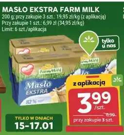 Stokrotka Market Masło ekstra Farm Milk oferta