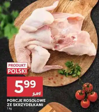 Stokrotka Market Porcje rosołowe ze skrzydełkami oferta