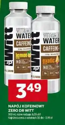 Stokrotka Market NAPÓJ KOFEINOWY ZERO DR WITT oferta