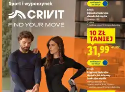 Lidl Crivit Koszulka funkcyna damska lub męska oferta