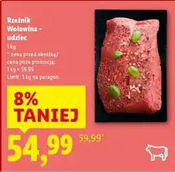 Lidl RZEŹNIK Wołowina – udziec oferta