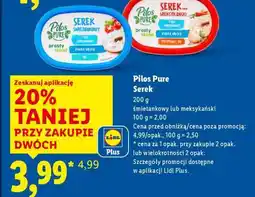Lidl Pilos Pure Serek oferta
