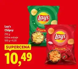 Lidl LAY’S Chipsy oferta