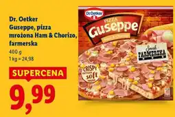 Lidl Dr. Oetker Guseppe, pizza mrożona Ham & Chorizo, farmerska oferta