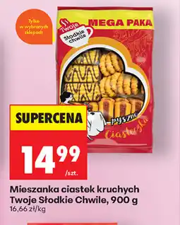 Biedronka Twoje Słodkie Chwile Mieszanka ciastek oferta