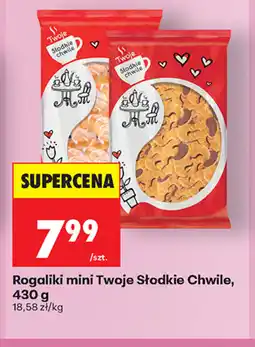 Biedronka Twoje Słodkie Chwile Rogaliki mini oferta