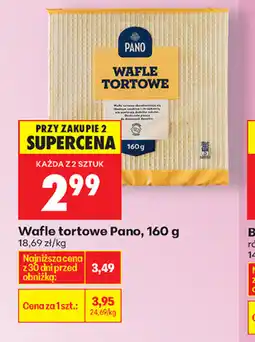 Biedronka Pano Wafle tortowe oferta
