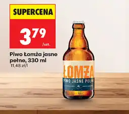 Biedronka Piwo Lomża jasne pełne oferta