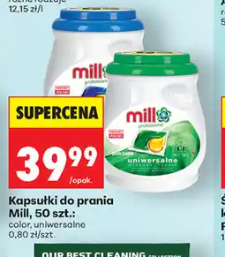 Biedronka Mill Kapsułki do prania oferta