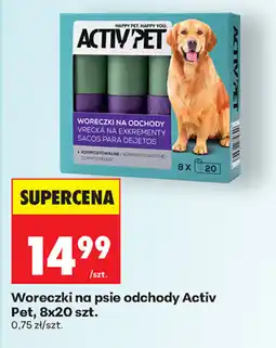 Biedronka Woreczki na psie odchody Activ Pet oferta