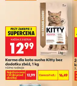 Biedronka Karma dla kota sucha Kitty oferta