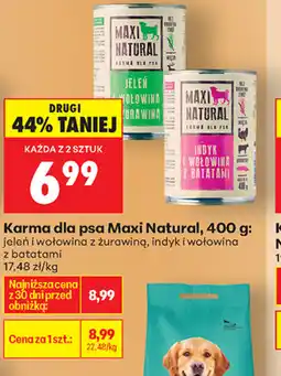 Biedronka Maxi Natural karma dla psa oferta