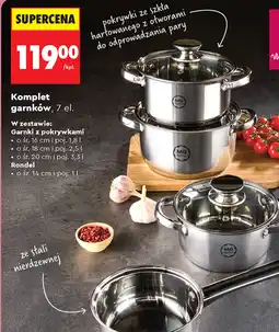 Biedronka MG Home Komplet garnków oferta