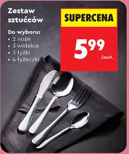 Biedronka Zestaw sztućców oferta
