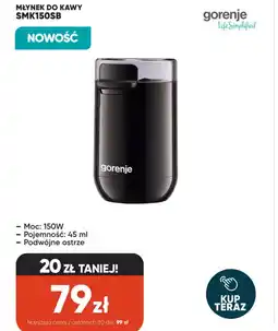 Max Elektro Gorenje Młynek do kawy SMK150SB oferta