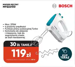 Max Elektro Bosch Mikser ręczny MFG2210D oferta
