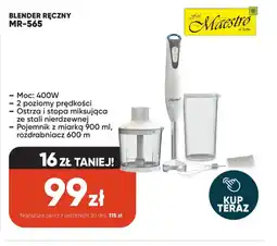 Max Elektro Maestro Blender ręczny MR-565 oferta
