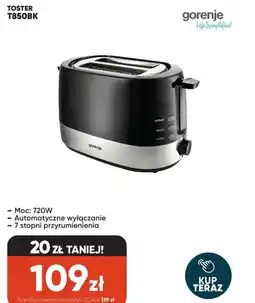 Max Elektro Gorenje Toster T850BK oferta