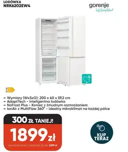 Max Elektro Gorenje Lodówka NRK6202EW4 oferta