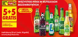 Biedronka Piwo różne marki w butelkach bezzwrotnych (5+5 gratis) oferta