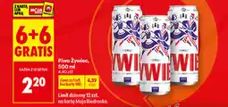Biedronka Piwo Żywiec, 500 ml (6+6 gratis) oferta