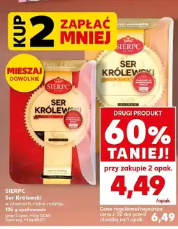 Kaufland Ser królewski w plastrach, różne rodzaje oferta
