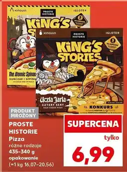 Kaufland Proste historie pizza różne rodzaje oferta