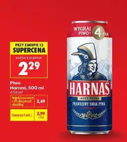 Biedronka PIWO HARNAŚ 500 ML oferta