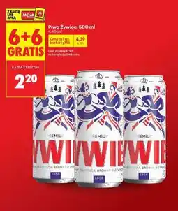 Biedronka piwo Żywiec 500 ml oferta