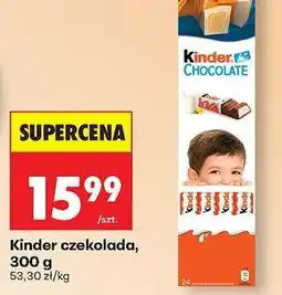 Biedronka Kinder czekolada 300 g oferta