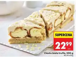 Biedronka Ciasto biała trufla, 500 g oferta