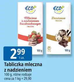 E.Leclerc Czekolada deserowa Eco+ oferta
