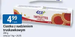 E.Leclerc Ciasteczka z galaretką truskawkową Eco+ oferta