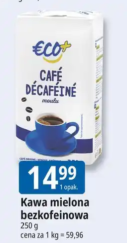 E.Leclerc Kawa bezkofeinowa mielona Eco+ oferta