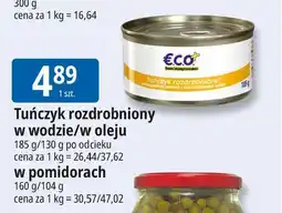 E.Leclerc Tuńczyk rozdrobniony w sosie pomidorowym Eco+ oferta