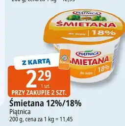 E.Leclerc Śmietana 18% Piątnica oferta